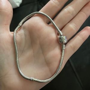 Silver Pandora bracelet
